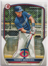 2023 Bowman #BP-99 Yasser Mercedes Minnesota Twins