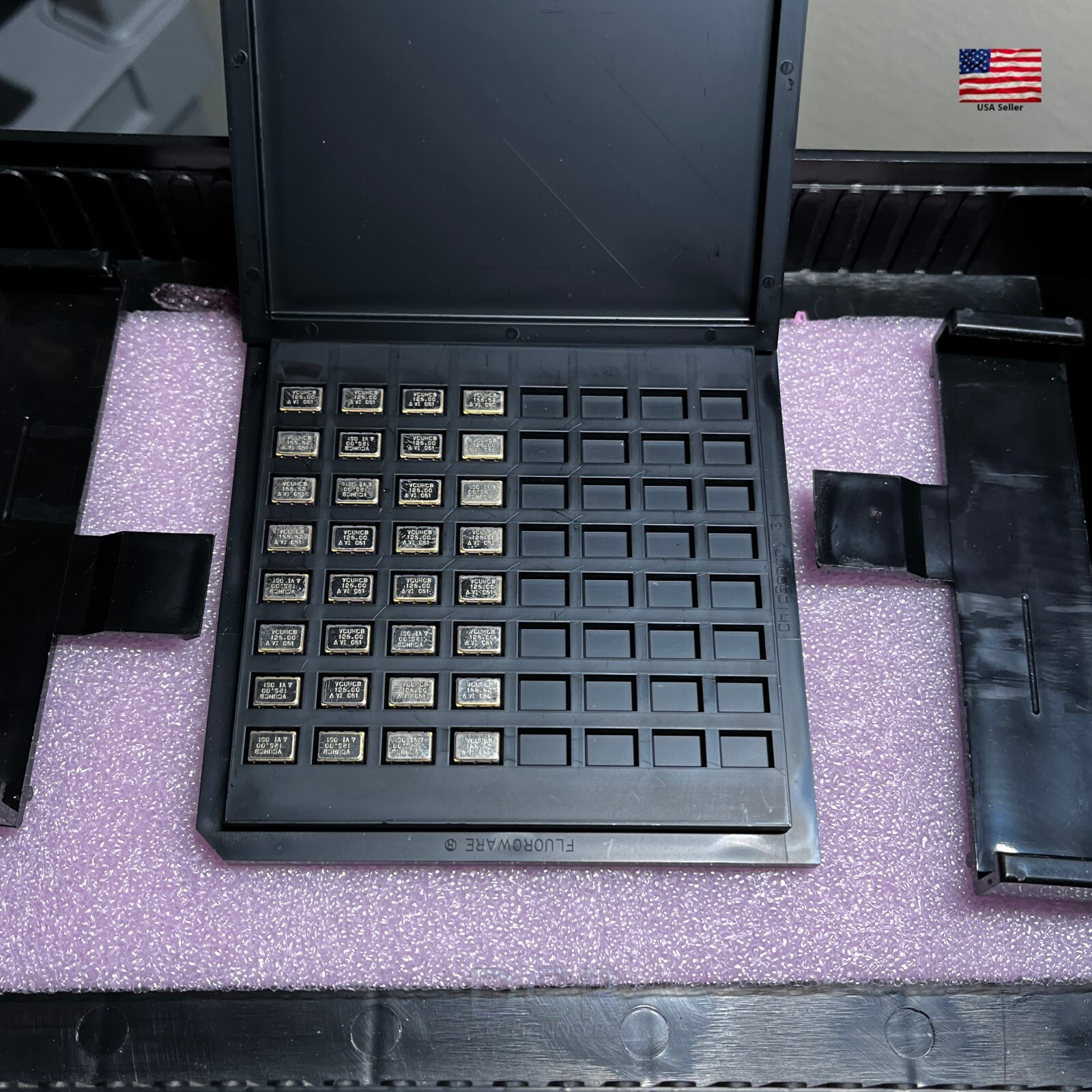 Half Square of 125.00 MHz IC OSC Custom Order Clock Oscillators Bonus Fluoroware