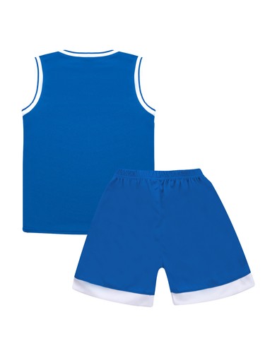 Kid Boys Girls Athletic Tracksuit T-Shirts Tops with Short Pants Outfits Sets - Picture 55 of 57