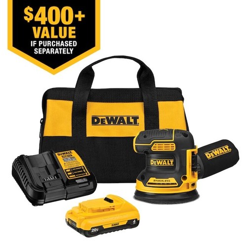 DeWalt DCW210Q1 20V 5" Cordless Variable Speed Random Orbital Sander