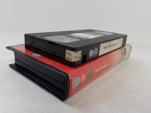 When Time Ran Out 1980 Clamshell VHS Expanded Video Edition Warner Paul Newman - Picture 7 of 10