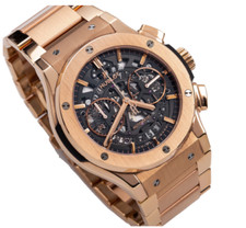 Hublot Classic Fusion Aero King 45mm Rose Gold Skeleton - 517.OX.0180.LR 4