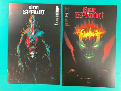 2x KING SPAWN # 6 Comic~ 2021 ~ VARIANT B ~ IMAGE ~ NM/UNREAD