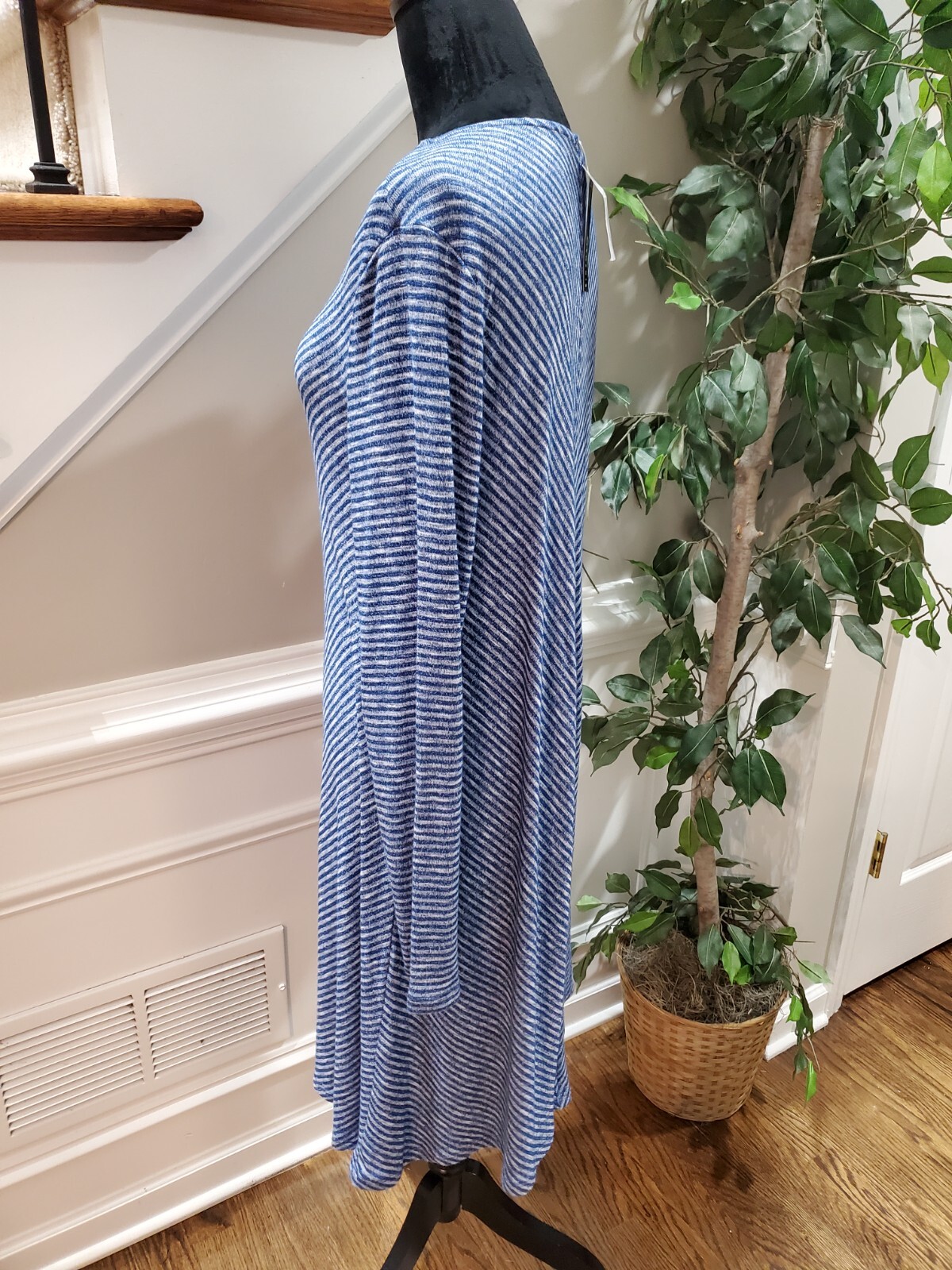 Grace Elements Women's Blue Polyester Round Neck … - image 6