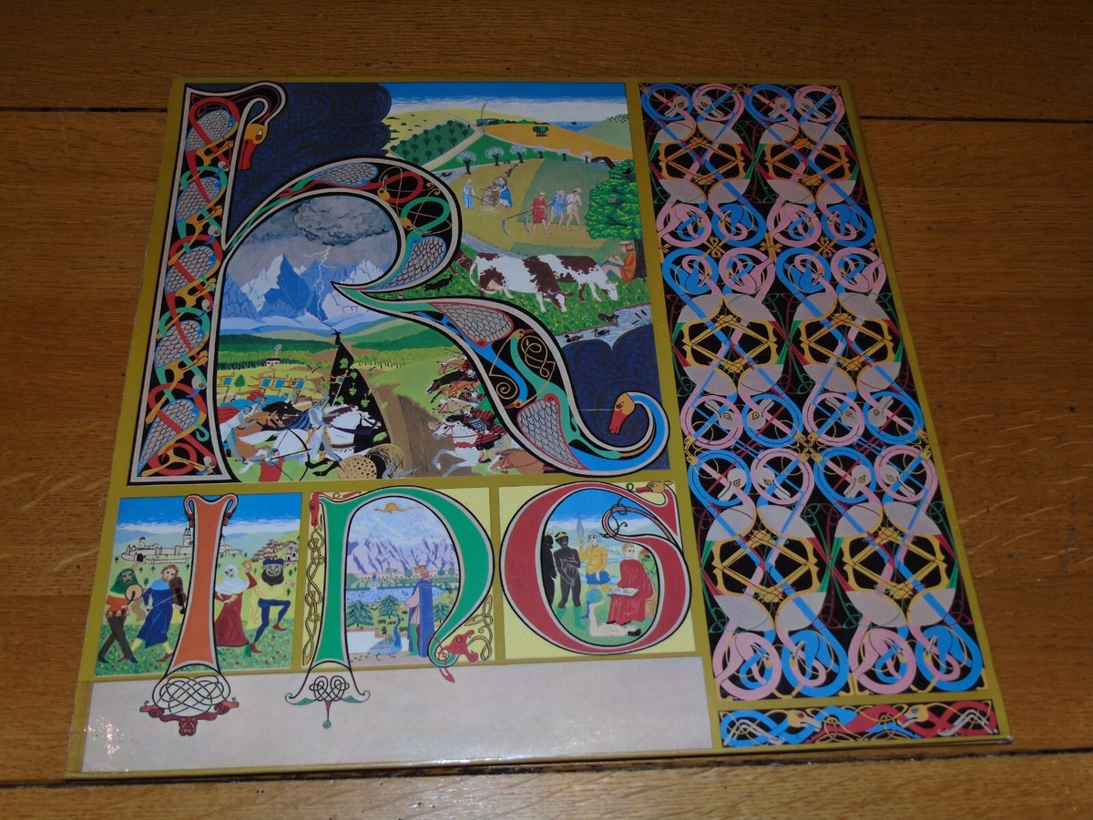 KING CRIMSON - Lizard - 1970 UK 5-track LP - Pink rim Island 