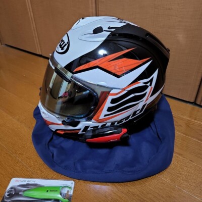 極上！激レア！最新！B+COM ONE付き！ Arai×HYOD RX-7X M s-l400.jpg