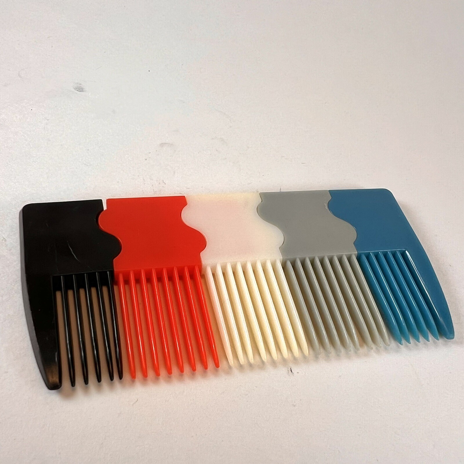 Novelty 1970's Puzzle Comb Interchangable  Vintage