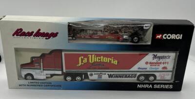 Vintage Semi Mattel UK Limited Race  NHRA Darrell Gwynn Racing Mike Dunn NIB