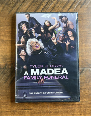 TYLER PERRY'S A Madea Family Funeral DVD NEW Sealed 31398302674|