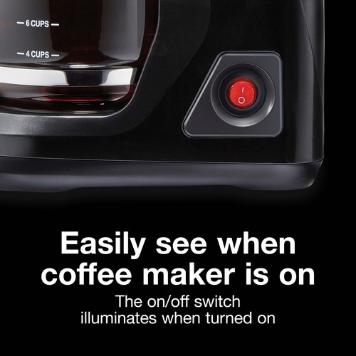 Proctor Silex Front Fill Compact 12 Cup Coffee Maker Glass Carafe Compatible ... - Picture 6 of 8