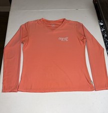 O  neill Quick Dry UPF 30 Womens Size Med Pink Long Sleeve Shirt