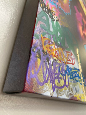 Notorious Big Painting Biggie Smalls Art New York City Graffiiti