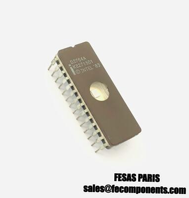Puce Mémoire EPROM ST2764A-20CP - 64K (8Kx8), Boîtier DIP28, Vitesse 200ns, Pour Vintage Computing