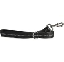 Good2go Reflective Dog Leash Black/Silver 6 Feet BRAND NEW