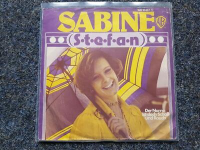 7'' Single Vinyl Sabine - S-t-e-f-a-n Stefan