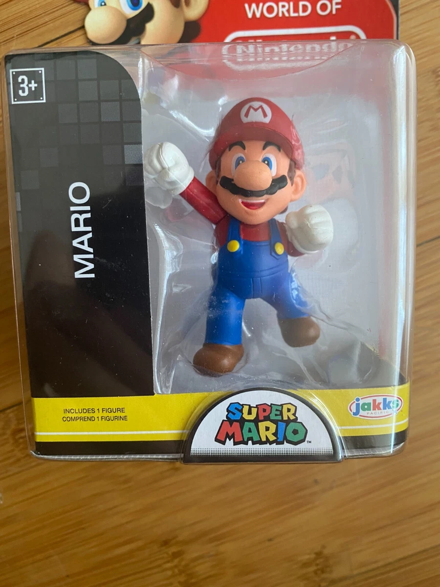 BNIB World Of Nintendo Super Mario Figura De Acción JAKKS Pacific 2.5 Pulgadas