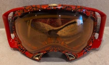 Oakley Simon Dumont Signature Splice Goggles w/ Persimmon Lens Red Black Gold