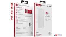 (Buy 1 Get 1 FREE) ZAGG Glass Screen Protector for Motorola Edge 5G - Clear