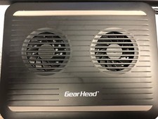 Gear Head USB Dual-Cool Notebook Cooling Pad - Black/Grey CF3300BLK