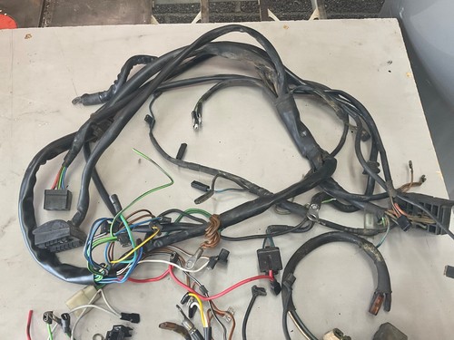 BMW Airhead 1977/1978 R100RS Main Wire Harness & Electrical Parts Lot - Picture 5 of 5