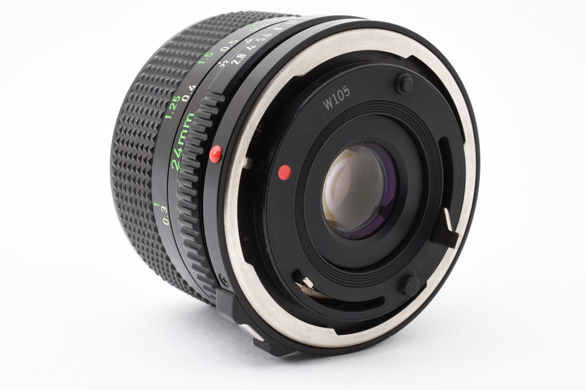 Near Mint] Canon New FD NFD 24mm F2.8 MF Wide Angle Lens