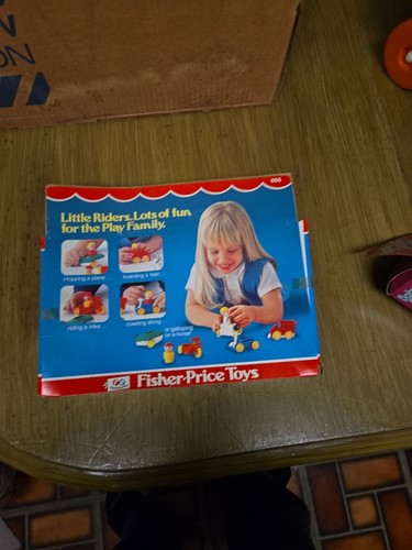 Fisher-Price Vintage Little Riders Set 656 - NEUF NRFB
