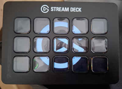 Elgato Stream Deck MK.2 Schwarz 15 LCD-Tasten USB-C | OVP top Zustand