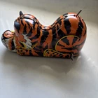 1950s Vintage  Marx Tin Litho Wind Up Tricky Tiger Works! Missing Tail