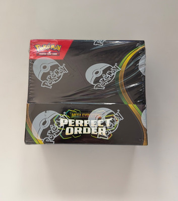 Mega Evolutions Perfect Order Display Booster Box Brandneu Sealed Pokemon TCG