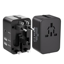 EFISH International Travel Plug Adapter,Universal AC Power Plug Converter