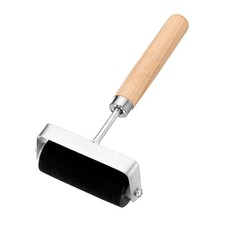 1Pcs Rubber Roller Brayer,Printmaking Ink Print Spreading Brush Tool Black 3.5" 