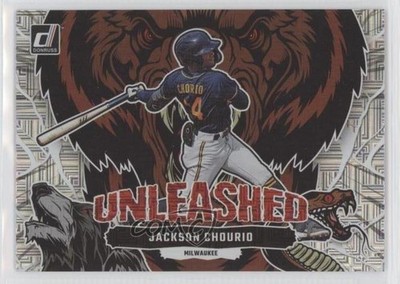 2023 Panini Donruss Unleashed Vector Jackson Chourio #U16 10w8