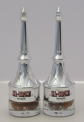 2 pk Benefit Ka Brow! Cream Gel Brow Color with Brush #3 Medium 0.1 oz / 3g u/b