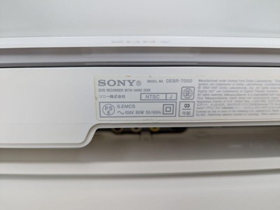 Sony Playstation PS PSX DESR-7000 Console Recorder Hard Disk