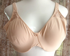 Bali Bra 38D 3385 Passion-For-Comfort Minimizer Beige Underwire Soft Cup New