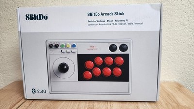 8BitDo Arcade Stick Wireless Controller for Nintendo Switch/PC Turbo