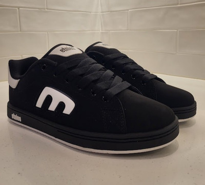 Etnies Callicut Black White Mint Mens Size 9 Skateboard Es Emerica