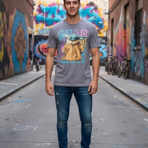 Star Wars “Stronger Than You Think” Grogu graphic tee