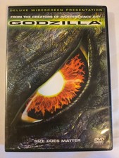 Godzilla Deluxe Widescreen DVD 1998 Matthew Broderick Jean Reno Like New