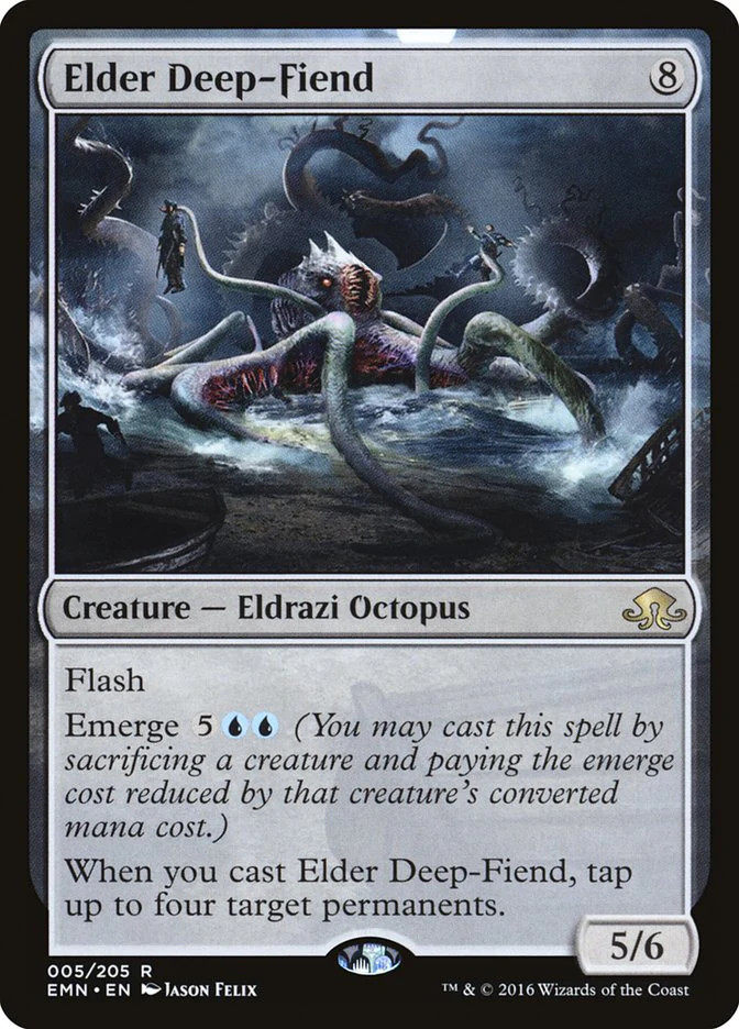 Elder Deep-Fiend [Eldritch Moon] Lightly Played
