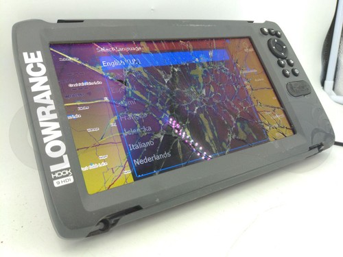 LOWRANCE HOOK 9 HDI FISHFINDER CHARTING DISPLAY BOAT NAVI MONITOR HEAD UNIT 9" - Picture 3 of 7