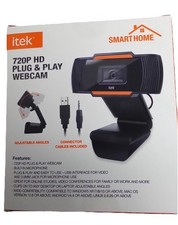 LOT OF 5, 720p HD PLUG  PLAY WEBCAM