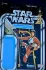 1979 KENNER STAR WARS LUKE SKYWALKER X-WING PILOT 21 BACK CUT CARD ONLY