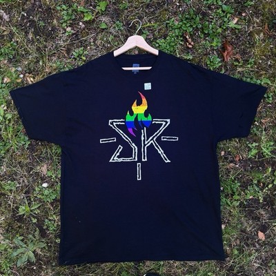 WWE Seth Rollins Ignite The Will schwarz große Grafik T-Shirt Größe 2XL