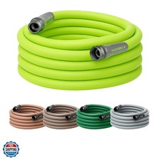Garden Hose 5/8 in. x 50 ft., Lightweight All-Weather Water Hose, Durable and...