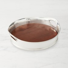 Marlo Thomas Round Bar Tray-Williams Sonoma|46906