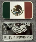 Scottsdale Mint Mexico 1 oz .999 Fine Silver Bar