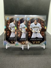 Konnor Griffin - 2025 Bowman Chrome - VIP Insert - RC - VIP-20 - Pirates Lot X3