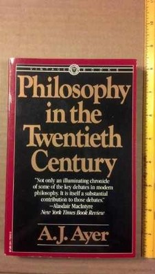 PHILOS IN 20 CNTR V655 - Paperback, by Ayer A.J. - Acceptable