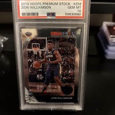 2019-20 NBA Hoops Premium Stock Basketball Cards Checklist 34